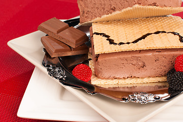 Image showing Ice cream sandwich