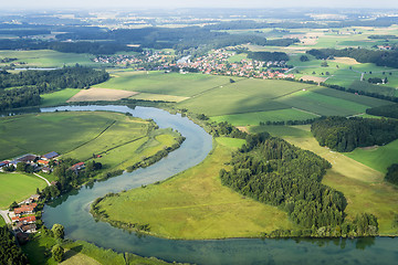 Image showing flight over Bavaria