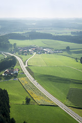 Image showing flight over Bavaria