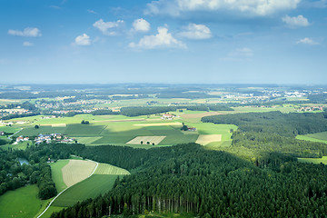 Image showing flight over Bavaria