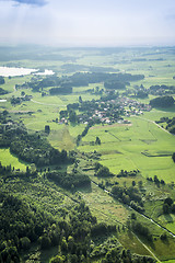 Image showing flight over Bavaria