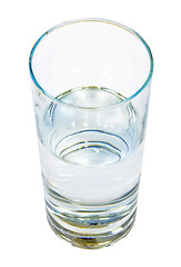 Image showing Glass of clear water