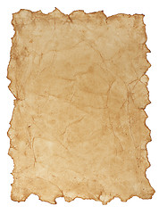 Image showing Aged paper
