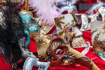 Image showing Venetian masks