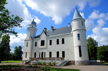 Image showing Castle and sky