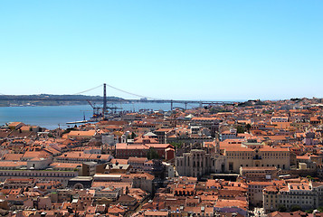 Image showing Lisbon panorama, Portugal