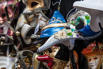 Image showing Venetian masks