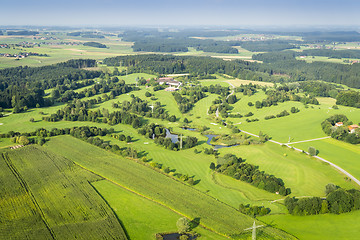 Image showing flight over Bavaria