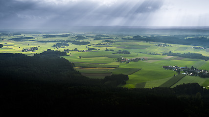 Image showing flight over Bavaria