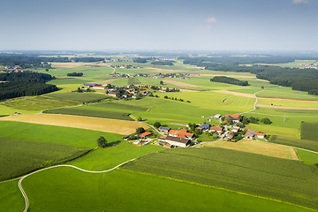 Image showing flight over Bavaria