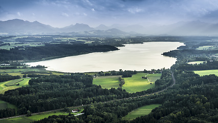 Image showing flight over Bavaria