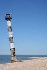 Image showing Awry lighthouse