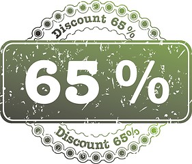 Image showing Stamp Discount sixty five percent