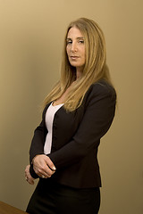 Image showing female executive business