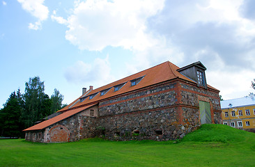 Image showing The old stone house