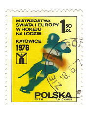 Image showing POLAND - CIRCA 1976: A stamp printed in POLAND shows European an
