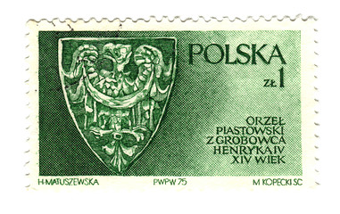 Image showing POLAND - CIRCA 1975: A stamp printed in POLAND shows Piest Famil