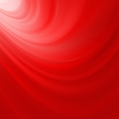 Image showing Red smooth twist light lines background. EPS 8