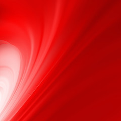 Image showing Red smooth twist light lines background. EPS 8