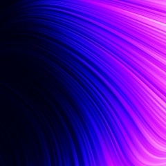 Image showing Abstract smooth twist light lines. EPS 8