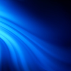 Image showing Blue smooth twist light lines. EPS 8