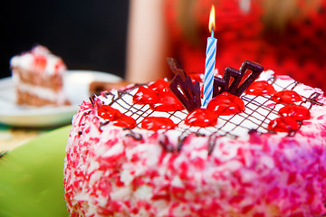 Image showing birthday cake