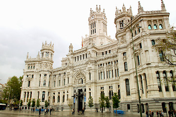 Image showing Madrid post office