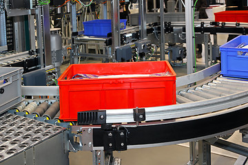 Image showing Rollers conveyor