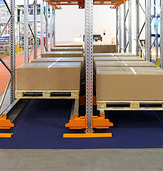 Image showing Pallet rack