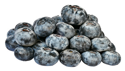 Image showing Stack of huckelberries