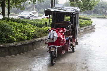 Image showing Electric  Pedicab Taxi