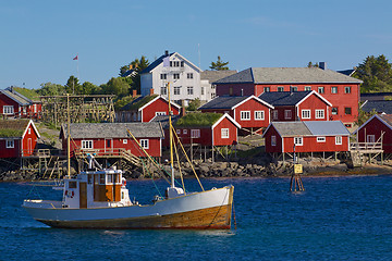 Image showing Fishing on Lofoten