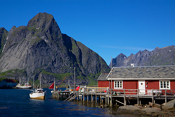 Image showing Fishing harbor