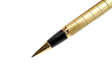 Image showing Gold Ballpoint Pen 