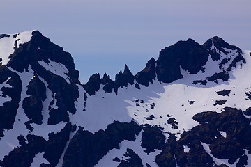 Image showing Sharp ridge