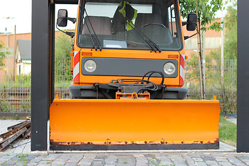 Image showing snow removal car