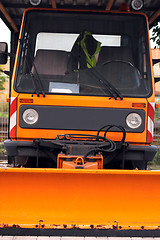 Image showing snow removal car