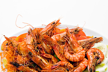 Image showing Prawns