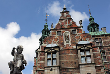 Image showing Old castle against blue sky