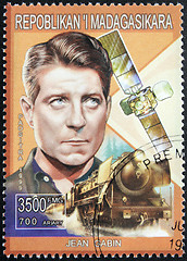 Image showing Jean Gabin Stamp