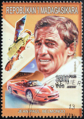 Image showing Jean-Paul Belmondo Stamp