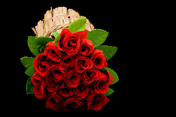 Image showing Red Roses Bouquet