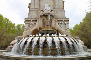 Image showing Cervantes monument