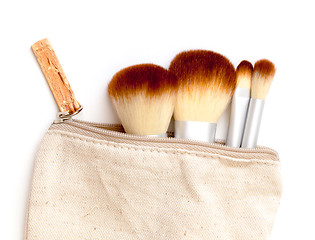 Image showing Makeup Brush Set