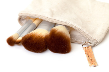 Image showing Makeup Brush Set