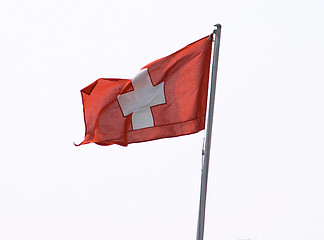 Image showing Swiss flag