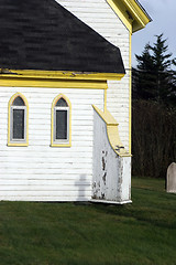 Image showing Countryside church