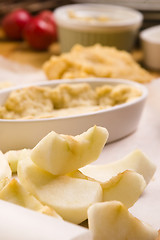 Image showing Apple pie ingredients