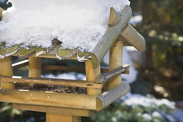 Image showing Bird feeder