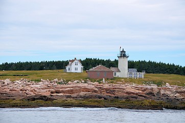 Image showing Coastal Lighthouse